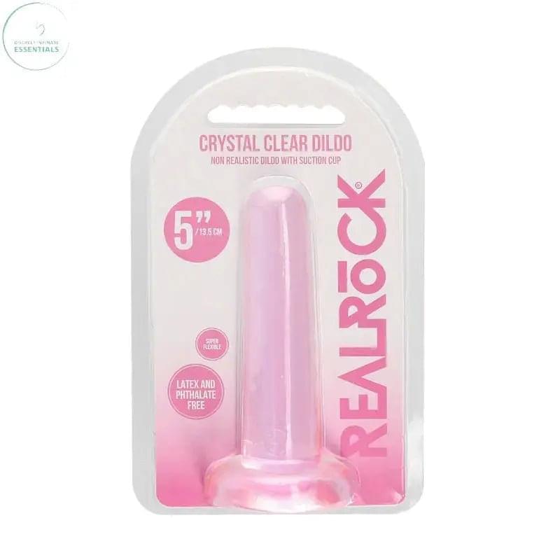 REALROCK Non Realistic Dildo With Suction Cup - 13.5 cm -  13.5 cm Dong Shots Toys Discreet Intimate Essentials.