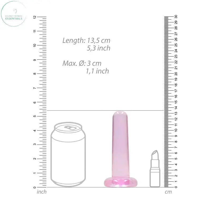 Shop affordable quality REALROCK Non Realistic Dildo With Suction Cup - 13.5 cm - 13.5 cm Dong - Discreet Intimate Essentials - DONGS - Shots Toys