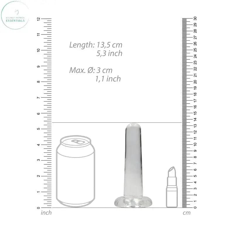 REALROCK Non Realistic Dildo With Suction Cup - 13.5 cm -  13.5 cm Dong Shots Toys Discreet Intimate Essentials.