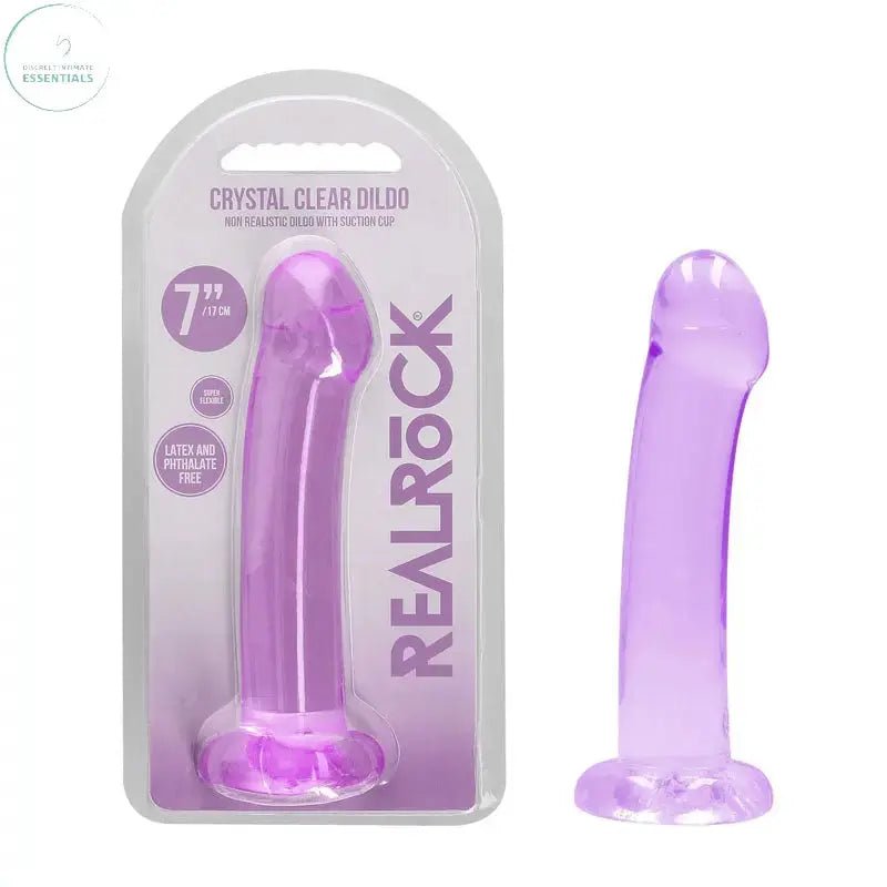 Shop affordable quality REALROCK Non Realistic Dildo With Suction Cup - 17 cm - 17 cm Dong - Discreet Intimate Essentials - DONGS - Shots Toys