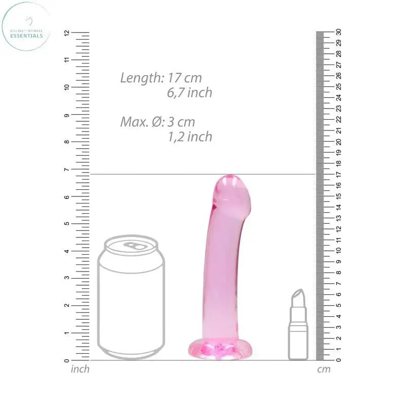 Shop affordable quality REALROCK Non Realistic Dildo With Suction Cup - 17 cm - 17 cm Dong - Discreet Intimate Essentials - DONGS - Shots Toys