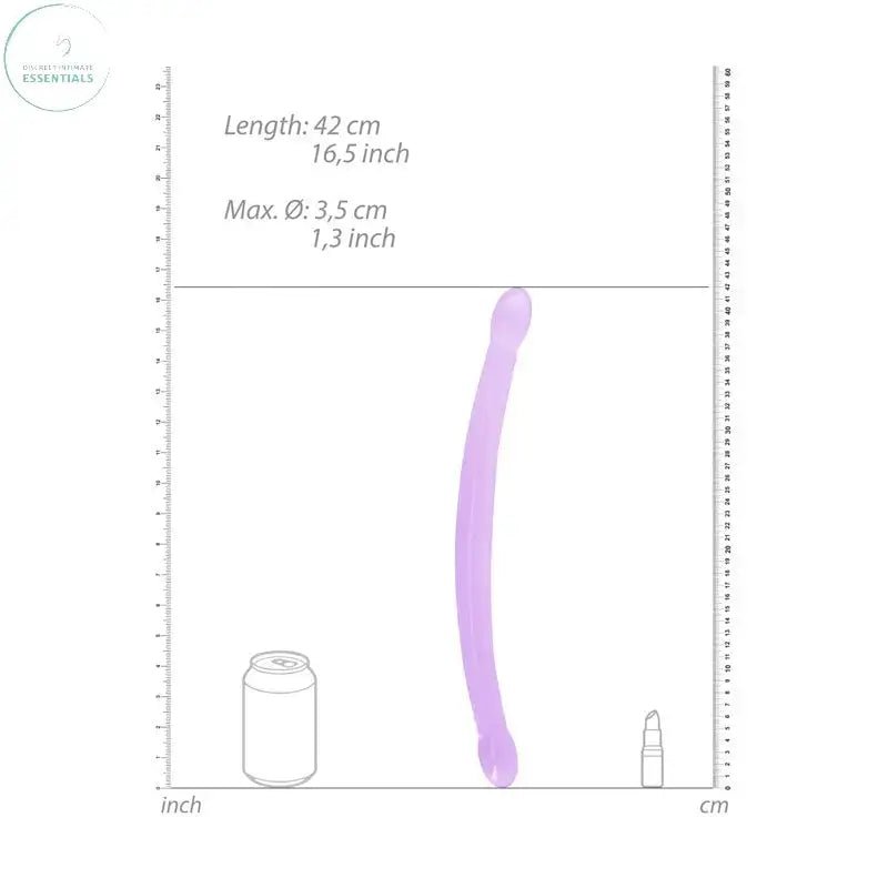 Shop affordable quality REALROCK Non Realistic Double Dong 17'' - 42 cm Double Dong - Discreet Intimate Essentials - DONGS - Shots Toys