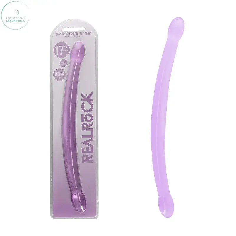 Shop affordable quality REALROCK Non Realistic Double Dong 17'' - 42 cm Double Dong - Discreet Intimate Essentials - DONGS - Shots Toys