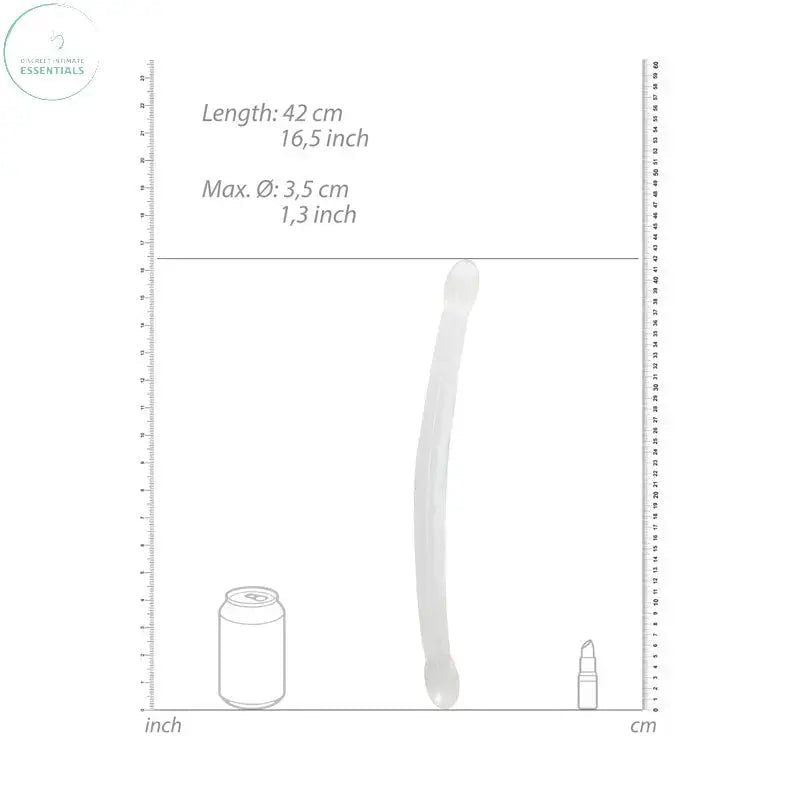 Shop affordable quality REALROCK Non Realistic Double Dong 17'' - 43 cm Double Dong - Discreet Intimate Essentials - DONGS - Shots Toys