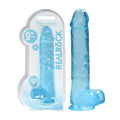 Shop affordable quality REALROCK Realistic Dildo With Balls 9IN - Discreet Intimate Essentials - DONGS - Shots Toys