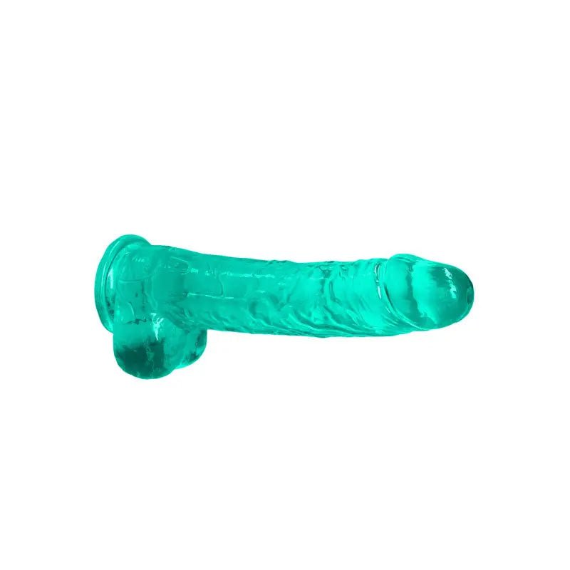 Shop affordable quality REALROCK Realistic Dildo With Balls 9IN - Discreet Intimate Essentials - DONGS - Shots Toys