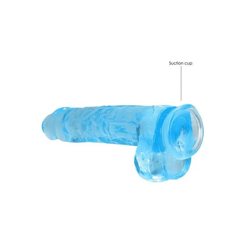 Shop affordable quality REALROCK Realistic Dildo With Balls 9IN - Discreet Intimate Essentials - DONGS - Shots Toys