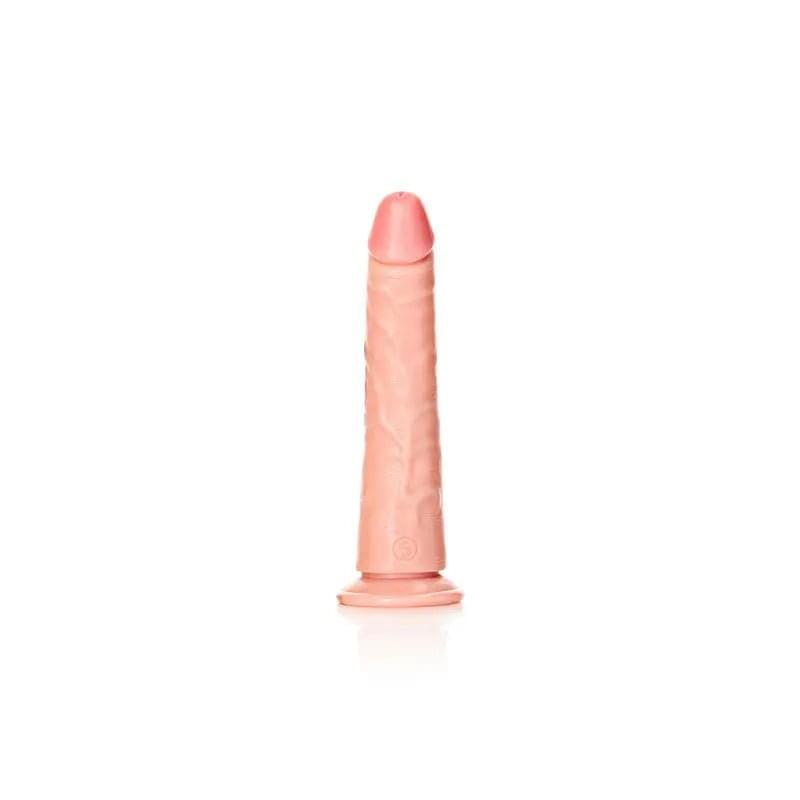 REALROCK Realistic Slim Dildo with Suction Cup - 18cm -  18 cm (7'') Dong Shots Toys Discreet Intimate Essentials.