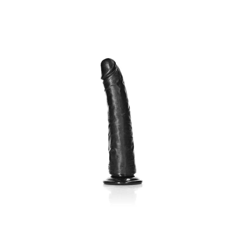 REALROCK Realistic Slim Dildo with Suction Cup - 18cm -  18 cm (7'') Dong Shots Toys Discreet Intimate Essentials.