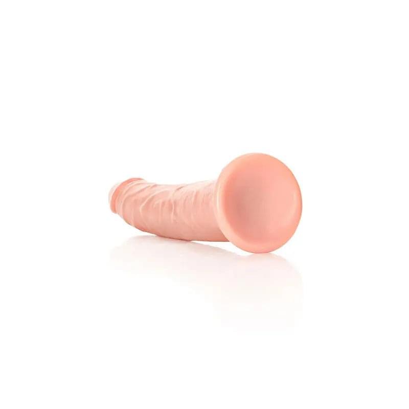 REALROCK Realistic Slim Dildo with Suction Cup - 18cm -  18 cm (7'') Dong Shots Toys Discreet Intimate Essentials.