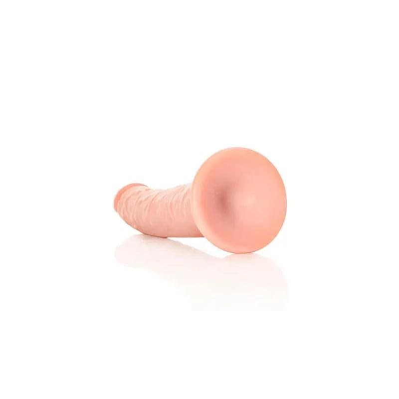REALROCK Realistic Slim Dildo with Suction Cup - 20.5cm -  20.5 cm (8'') Dong Shots Toys Discreet Intimate Essentials.