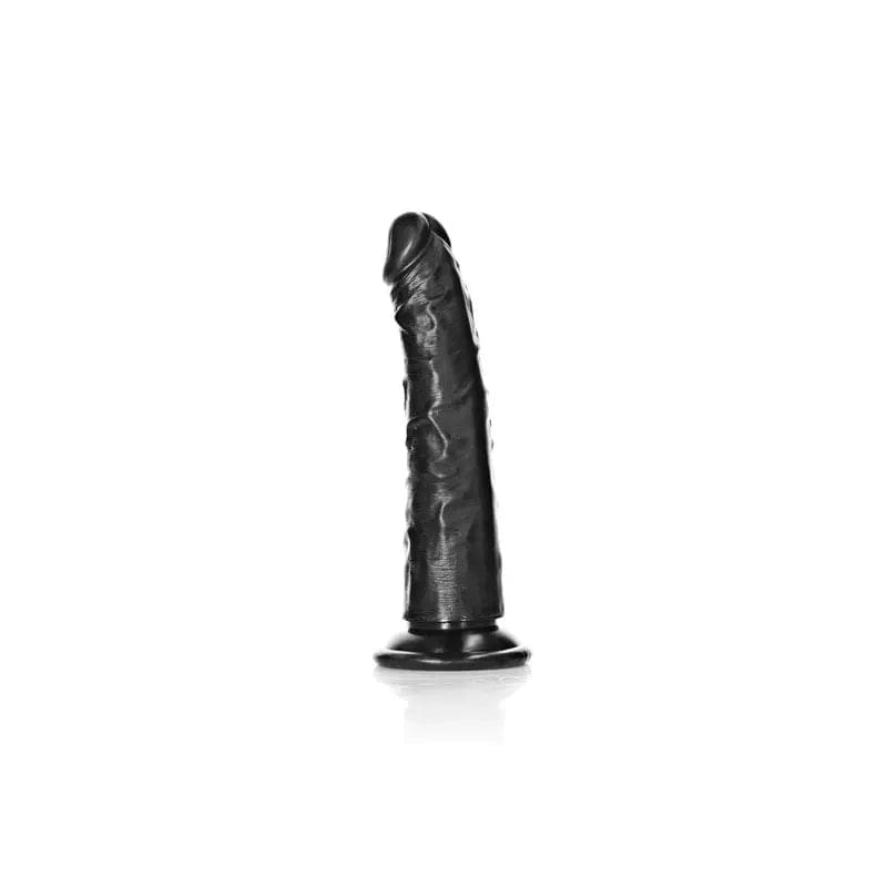 REALROCK Realistic Slim Dildo without Balls - 15.5 cm -  15.5 cm (6'') Dong Shots Toys Discreet Intimate Essentials.