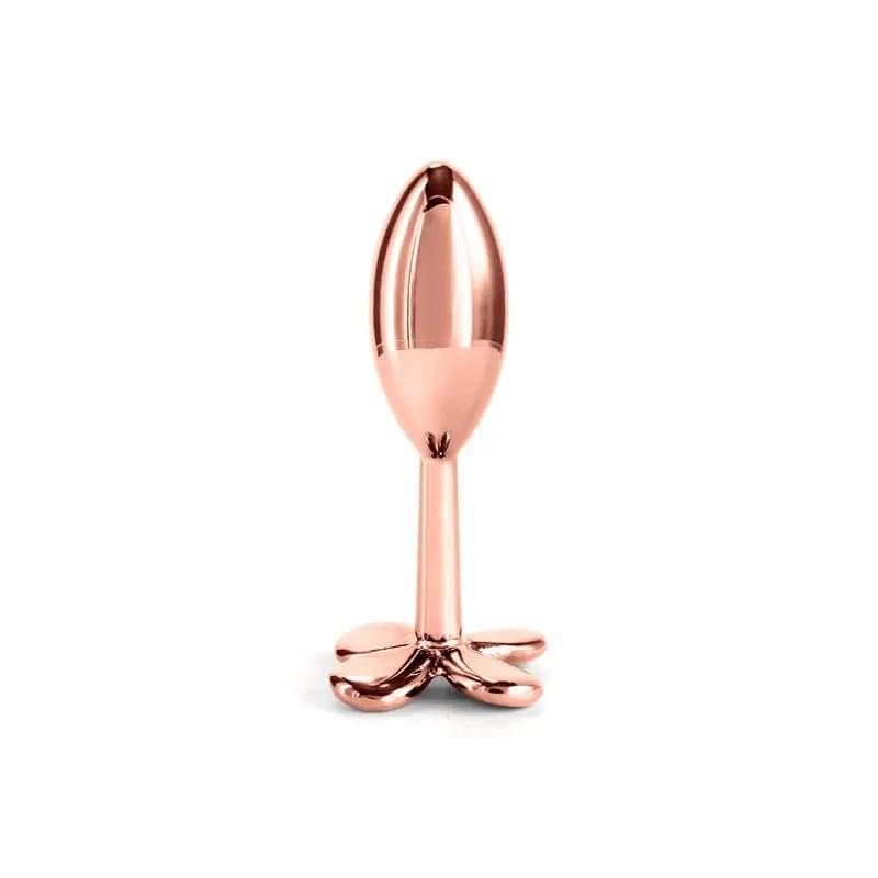 Rear Assets Clover -  -  9.2 cm Metallic Butt Plug NS Novelties Discreet Intimate Essentials.