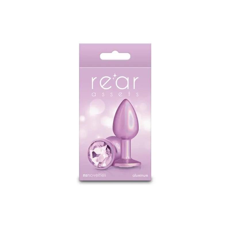 Rear Assets Iridescent - Small -  - Iridescent  7.1 cm Small Butt Plug NS Novelties Discreet Intimate Essentials.