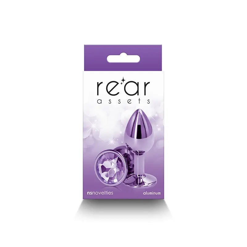 Shop affordable quality Rear Assets - Small - 7.1 cm Small Metal Butt Plug with Round Gem Base - Discreet Intimate Essentials - ANAL TOYS - NS Novelties