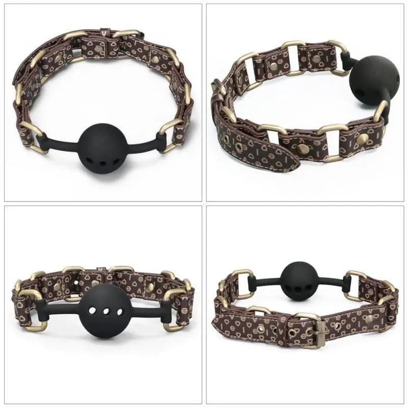 Rebellion Reign Ball Gag Lovetoy Discreet Intimate Essentials.