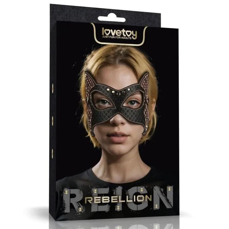 Rebellion Reign Cat Mask Lovetoy Discreet Intimate Essentials.