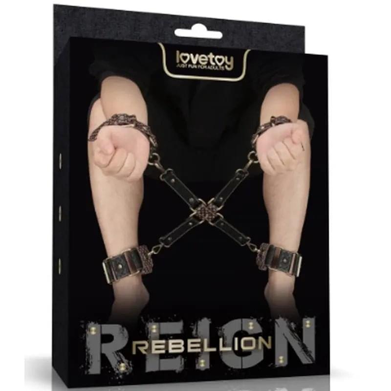 Rebellion Reign Hogtie Set Lovetoy Discreet Intimate Essentials.
