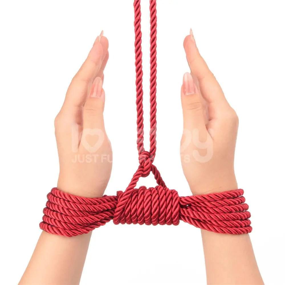Rebellion Reign Silky Bondage Rope -  -  Bondage Rope - 10 metre length Lovetoy Discreet Intimate Essentials.
