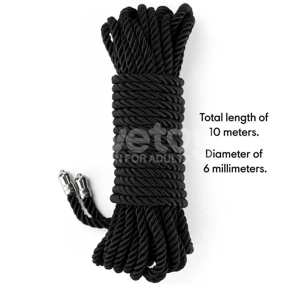Shop affordable quality Rebellion Reign Silky Bondage Rope - Bondage Rope - 10 metre length - Discreet Intimate Essentials - BONDAGE-TOYS - Lovetoy