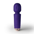 Rechargeable 16 Mode Silicone Mini Wand Violet Dream Rocks Off Discreet Intimate Essentials.