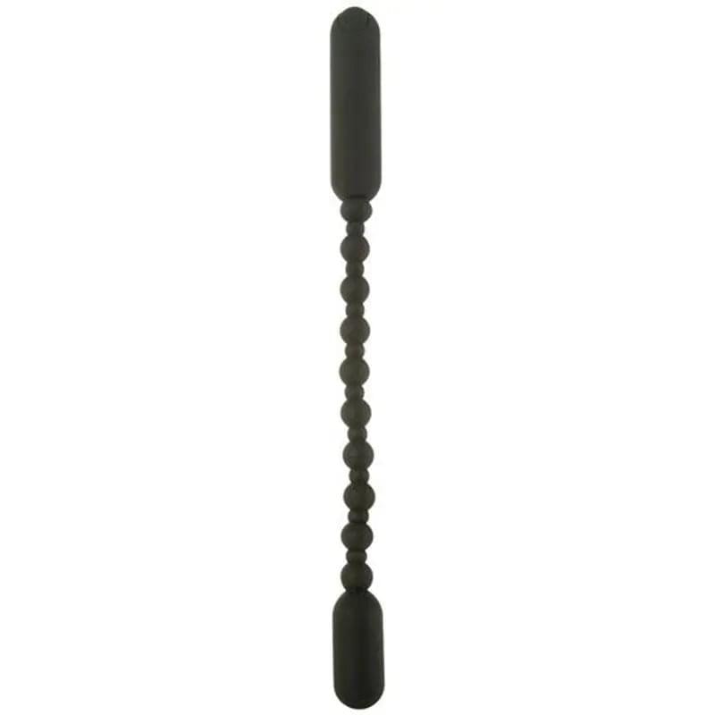 Rechargeable Booty Beads Black PowerBullet Discreet Intimate Essentials.