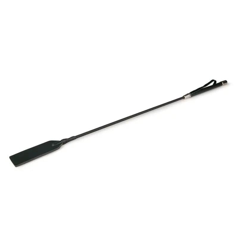 Rectangle Crop Whip Black Fetish Collection Discreet Intimate Essentials.