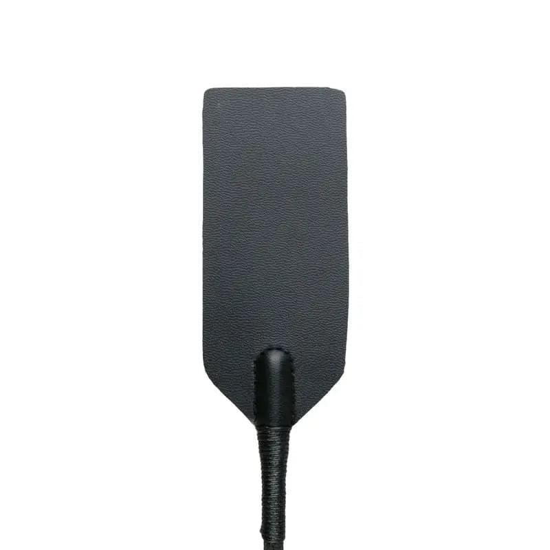 Rectangle Crop Whip Black Fetish Collection Discreet Intimate Essentials.