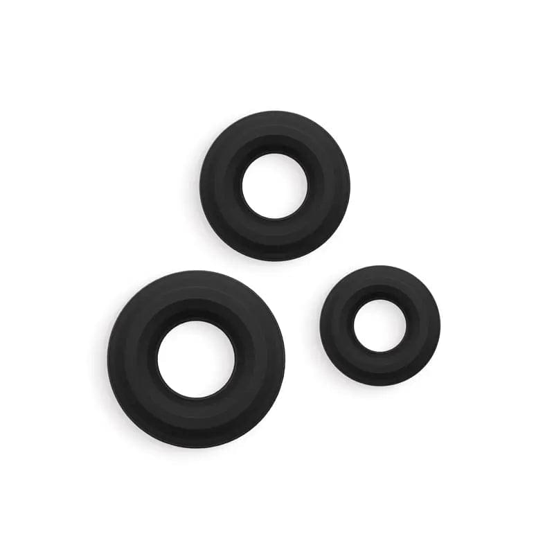 Renegade 3pc Fireman Rings -  -  Cock Rings - Set of 3 Sizes NS Novelties Discreet Intimate Essentials.