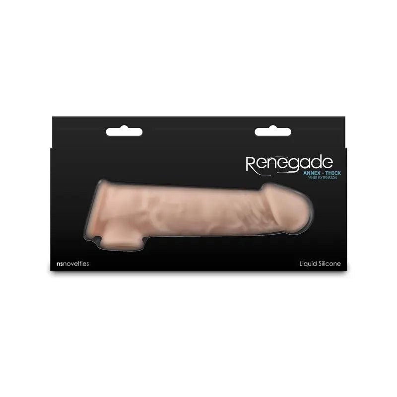 Shop affordable quality Renegade Annex - Thick - 18.6 cm Penis Extender Sleeve - Discreet Intimate Essentials - SLEEVES - NS Novelties