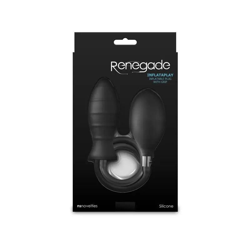 Renegade InflataPlay -  -  10.5 cm Inflatable Butt Plug NS Novelties Discreet Intimate Essentials.