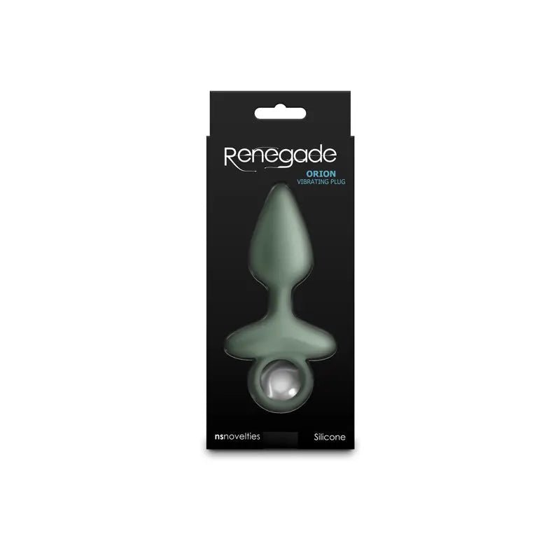 Shop affordable quality Renegade Orion - Sage - 13 cm USB Rechargeable Vibrating Butt Plug - Discreet Intimate Essentials - ANAL TOYS - NS Novelties