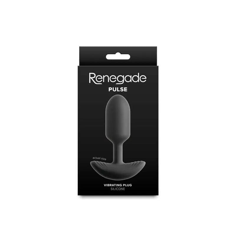 Renegade Pulse -  -  11 cm USB Rechargeable Vibrating Butt Plug NS Novelties Discreet Intimate Essentials.