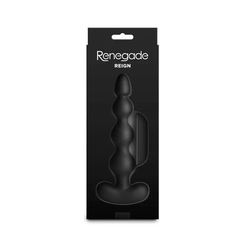 Renegade Reign -  -  17.9 cm USB Rechargeable Vibrating Anal Beads with Wireless Remote NS Novelties Discreet Intimate Essentials.