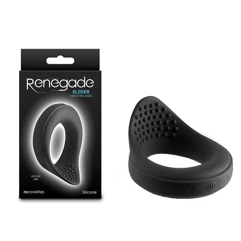 Shop affordable quality Renegade Slider - USB Rechargeable Vibrating Cock Ring - Discreet Intimate Essentials - COCK RINGS - NS Novelties