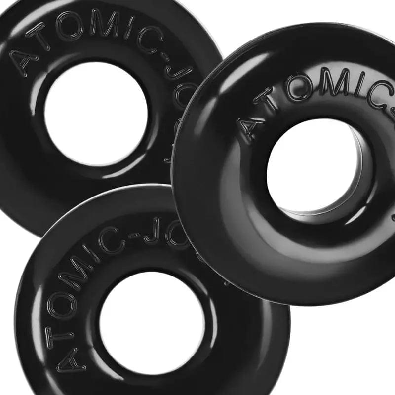 Ringer Max 3 Pc Cockring Set Black OxBalls Discreet Intimate Essentials.