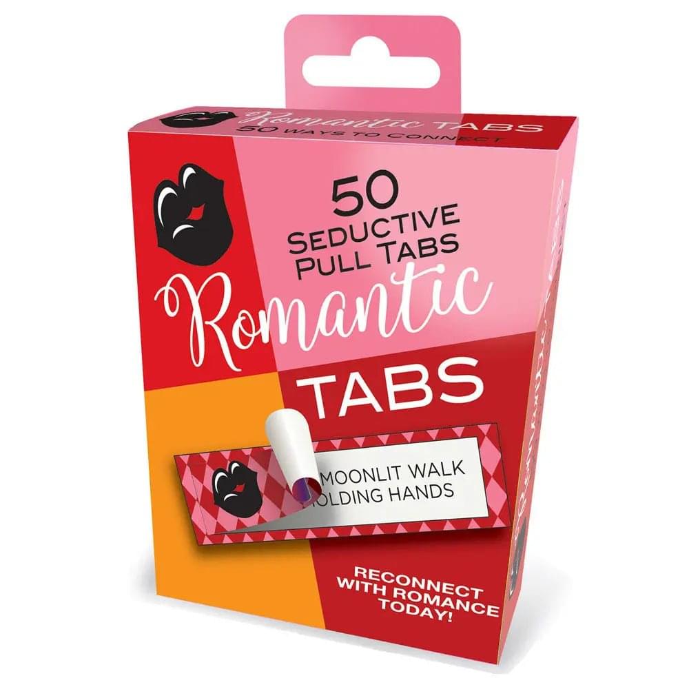 Romantic Tabs - Romantic Suggestions - Set of 50 Little Genie Discreet Intimate Essentials.