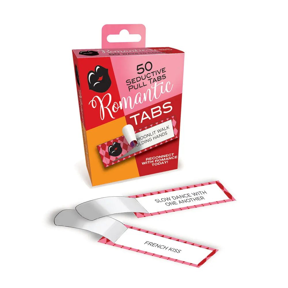 Shop affordable quality Romantic Tabs - Romantic Suggestions - Set of 50 - Discreet Intimate Essentials - GAMES - Little Genie
