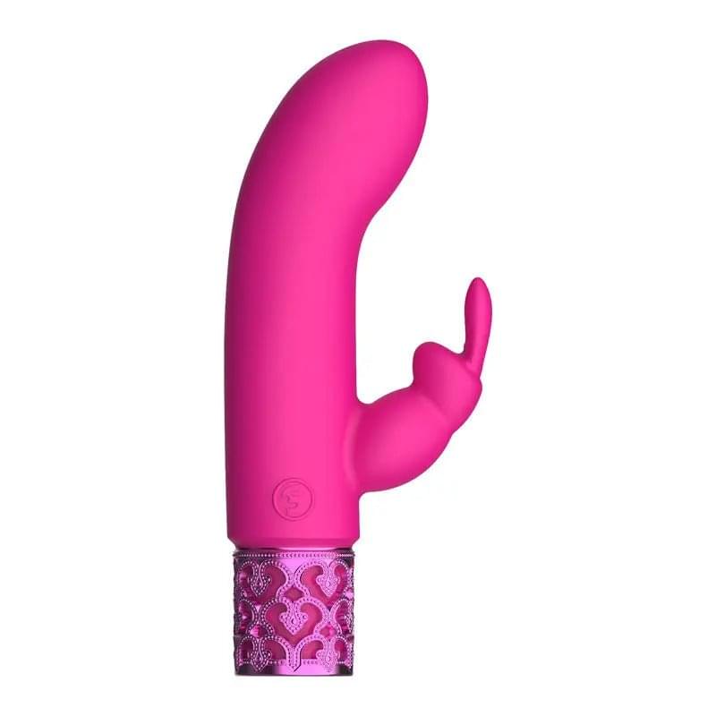 ROYAL GEMS Dazzling - Silicone Rechargeable Bullet -  12 cm USB Rechargeable Bullet Shots Toys Discreet Intimate Essentials.