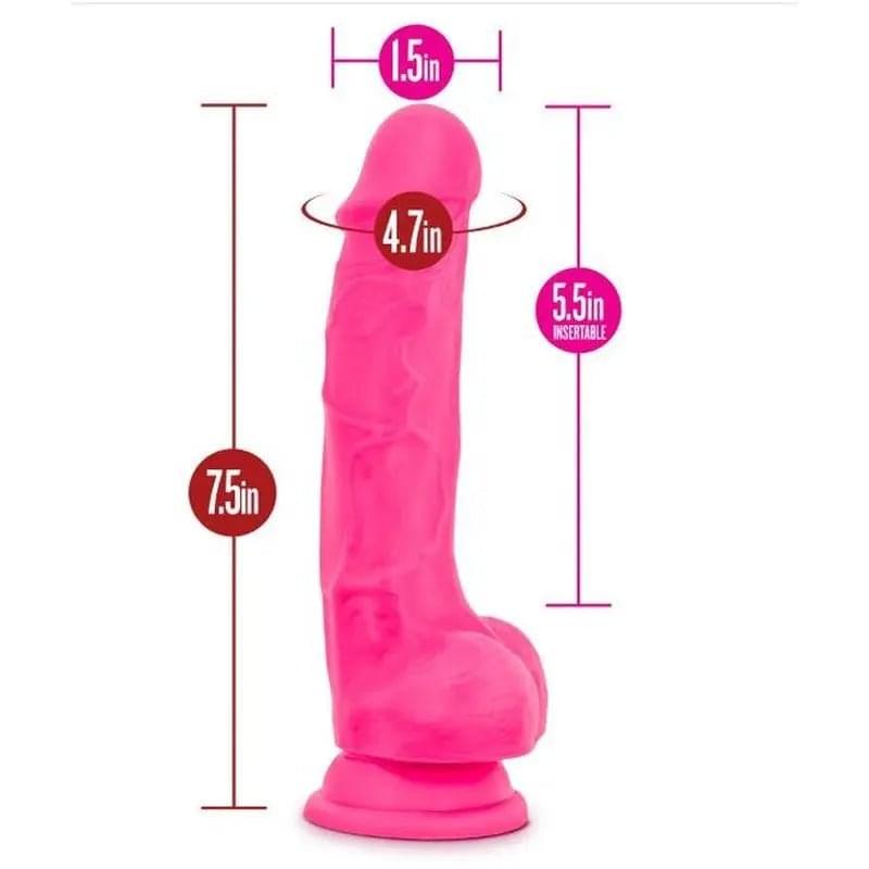 Ruse Hypnotize Hot Pink Dildo Ruse Discreet Intimate Essentials.