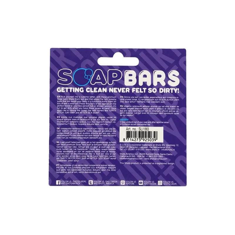 S-LINE Soap Bar - Dirty Bitch -  Novelty Soap Shots Toys Discreet Intimate Essentials.