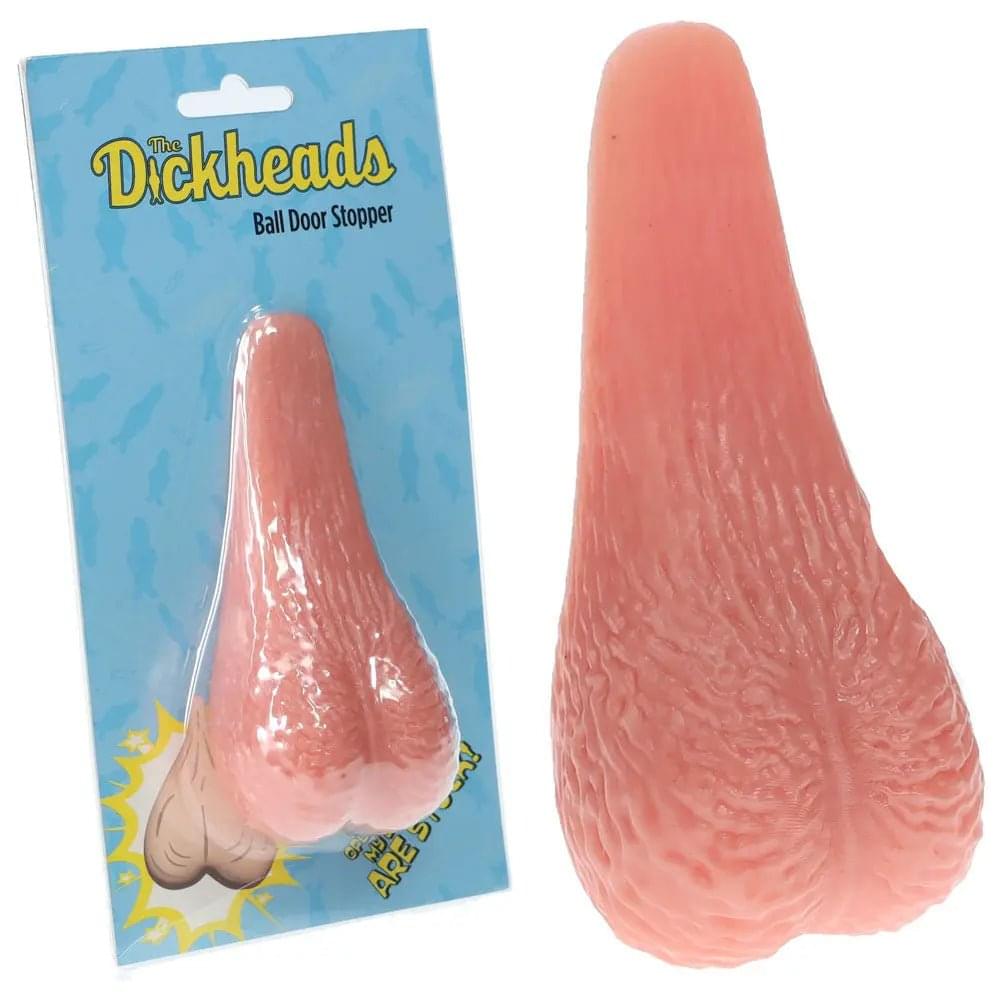 S-LINE The Dickheads - Ball Door Stopper - Novelty Door Stop Shots Toys Discreet Intimate Essentials.