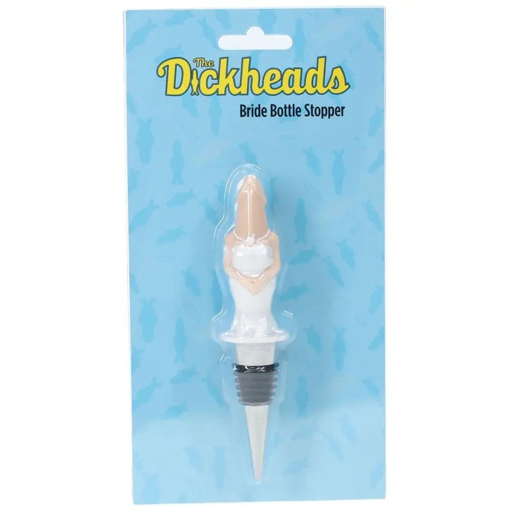 S-LINE The Dickheads - Bride Bottle Stopper - Novelty Wine Bottle Stopper Shots Toys Discreet Intimate Essentials.