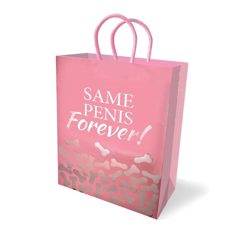Same Penis Forever Gift Bag - Novelty Gift Bag Little Genie Discreet Intimate Essentials.