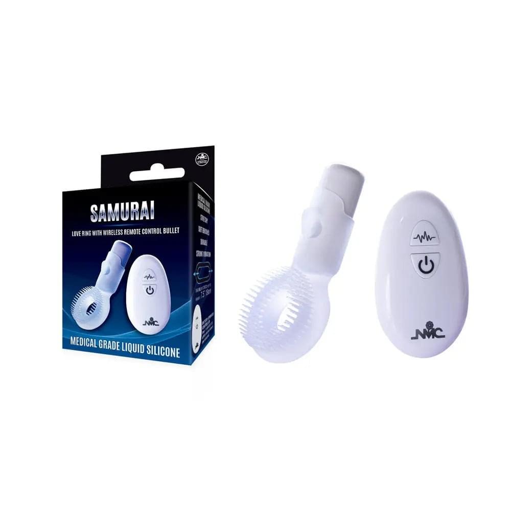 Samurai -  Vibrating Cock Ring with Wireless Remote Control Excellent Power Discreet Intimate Essentials.