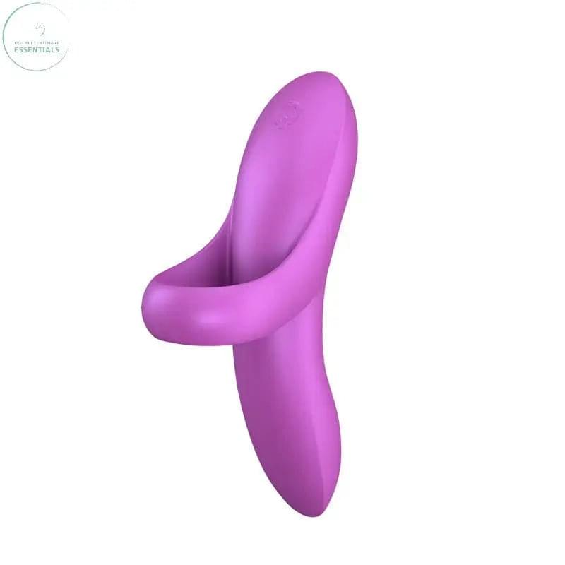 Satisfyer Bold Lover - Dark  USB Rechargeable Finger Stimulator Satisfyer Discreet Intimate Essentials.