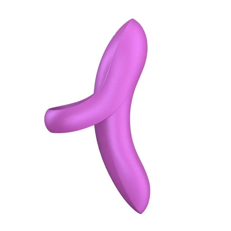 Satisfyer Bold Lover - Dark  USB Rechargeable Finger Stimulator Satisfyer Discreet Intimate Essentials.