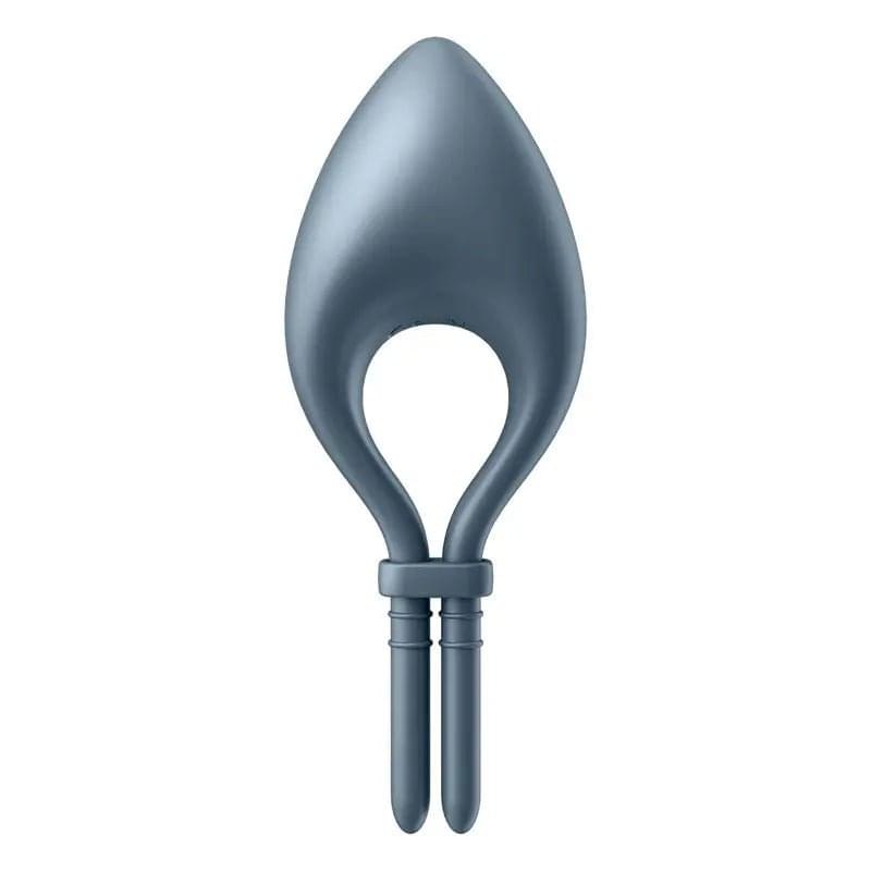 Satisfyer Bullseye - Navy - Navy Vibrating Adjustable Lasso Cock Ring Satisfyer Discreet Intimate Essentials.