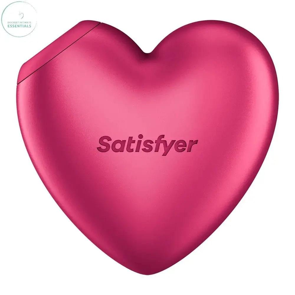 Satisfyer Cutie Heart - Battery Operated -  Air Pulsation Stimulator with Vibration Satisfyer Discreet Intimate Essentials.