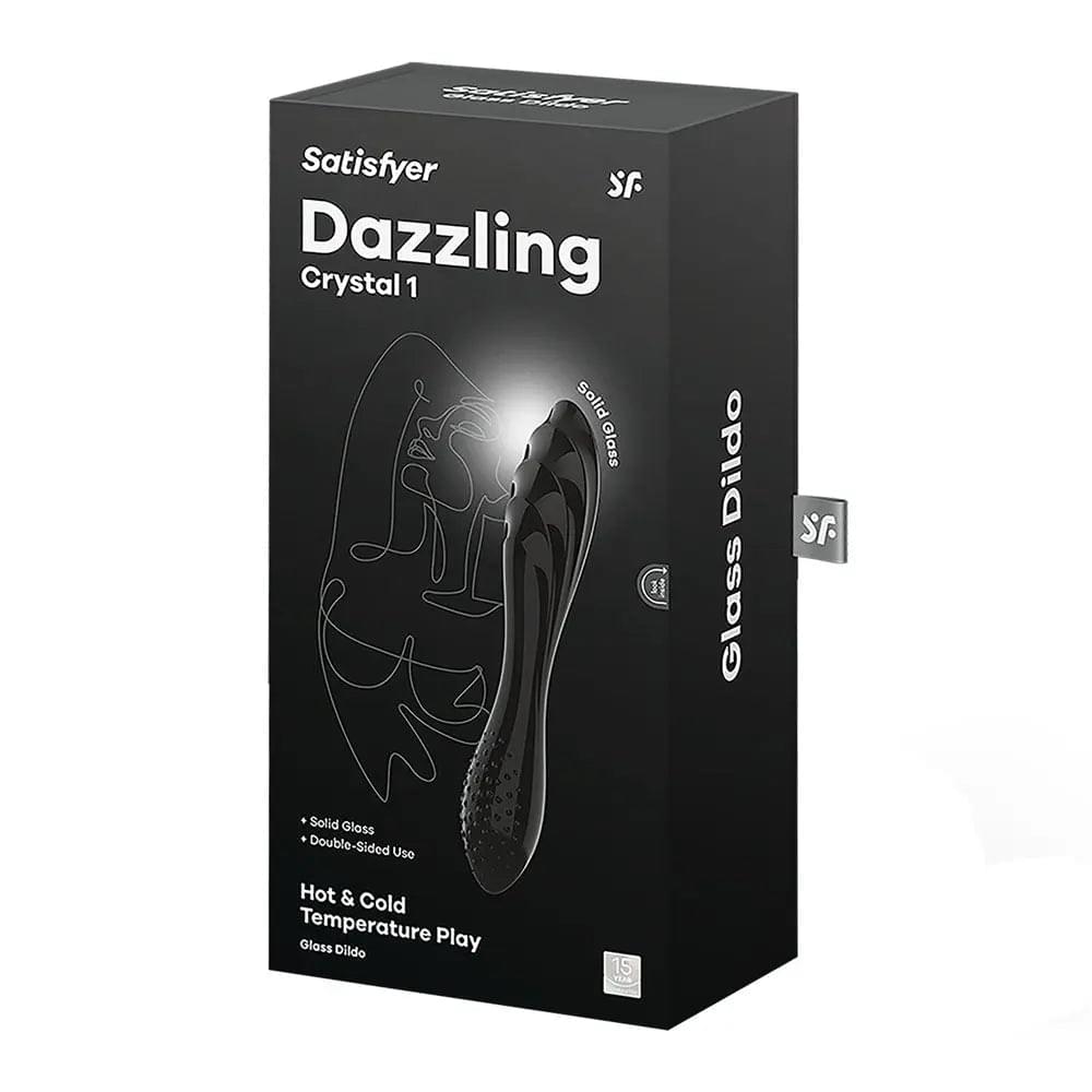 Satisfyer Dazzling Crystal 1 -  -  Glass Double Ended Dildo Satisfyer Discreet Intimate Essentials.